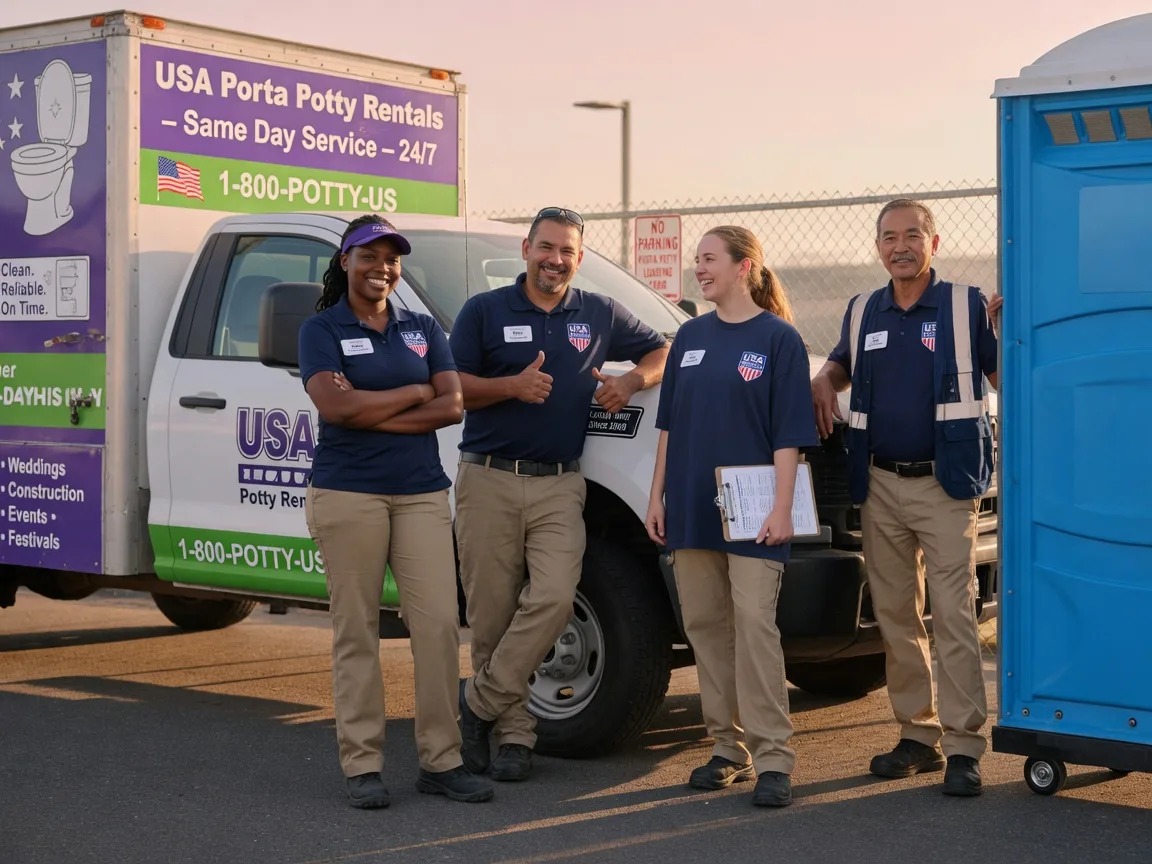Porta Potty Rental company in Cumberland, VA